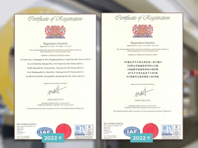 米蘭時尚診所榮獲 2023 ISO9001