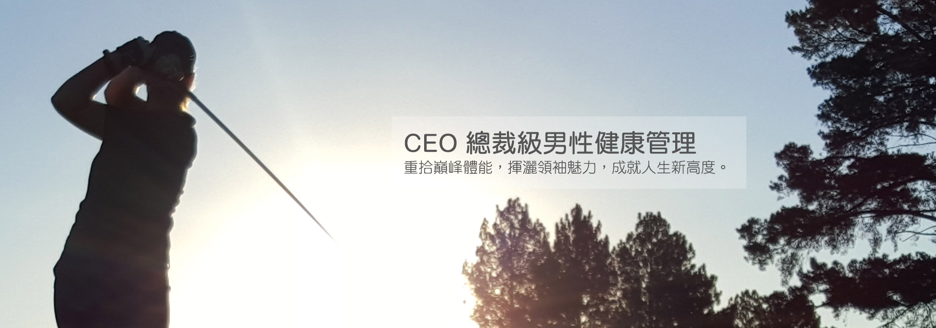 CEO全方位總裁級健康療程
