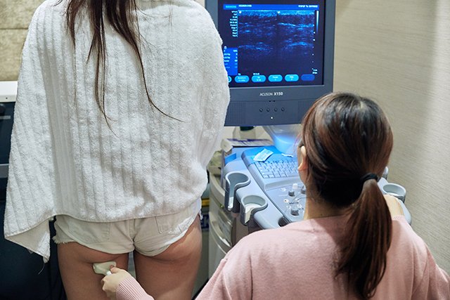 米蘭時尚診所洪寬哲醫師經過測試及超音波量測 照片