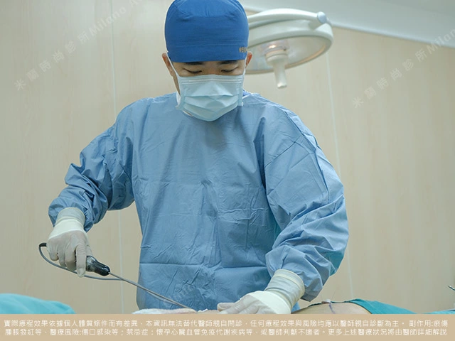 莊昆霖醫師術中照片