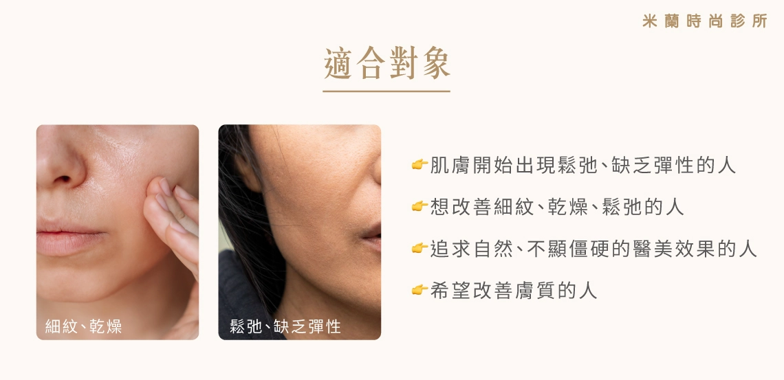 PROFHILO逆時針適合對象