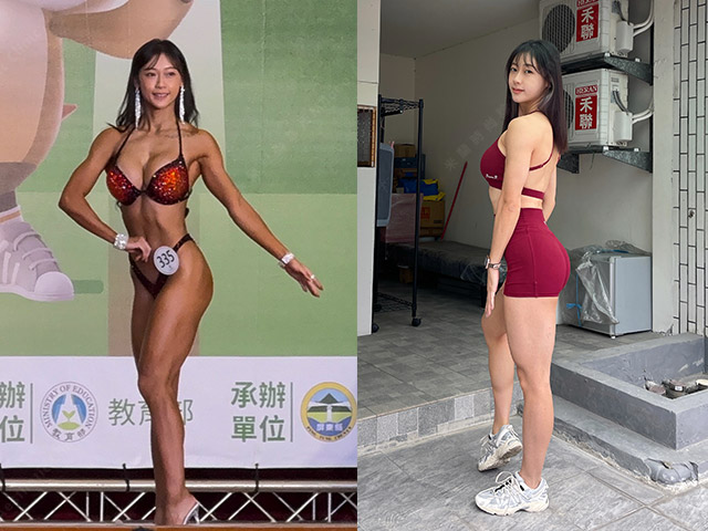 健美選手Aimee術後生活照
