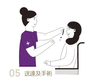 完形美植入物送達及手術安排