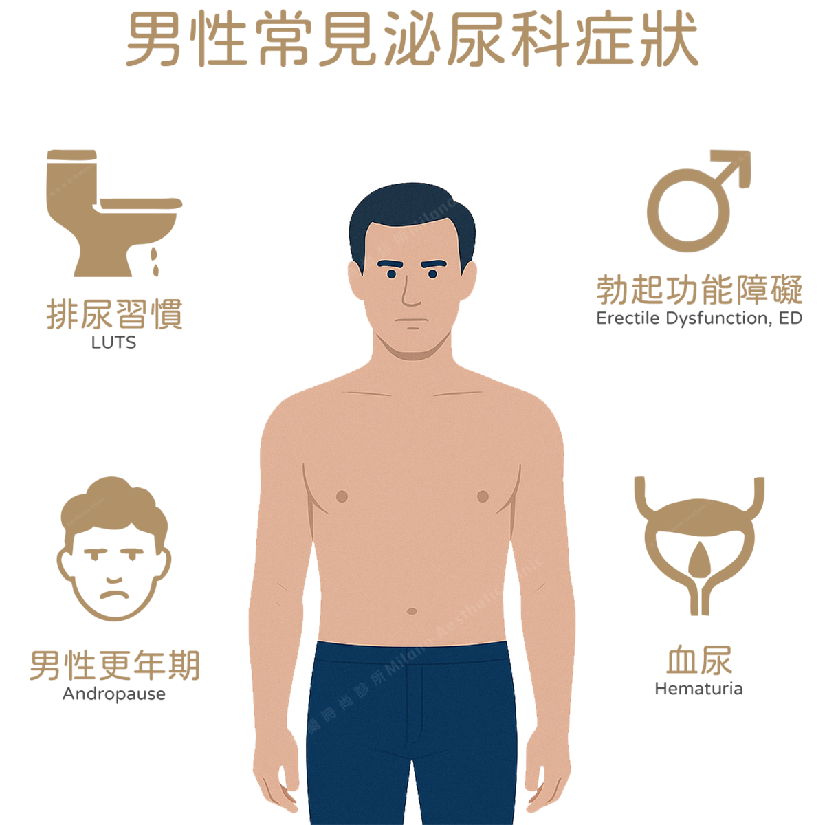 男性常見泌尿科症狀
